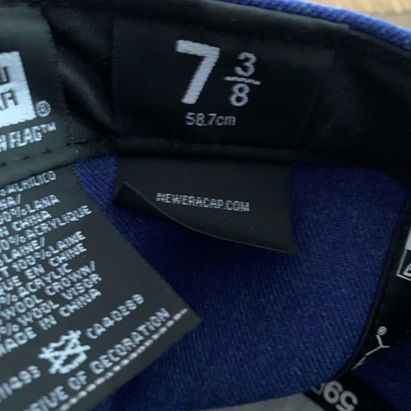 New York Giants Flat Bill Ball Cap Men’s Hat Football - Picture 7 of 8